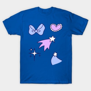 Hearts Bows and Stars T-Shirt